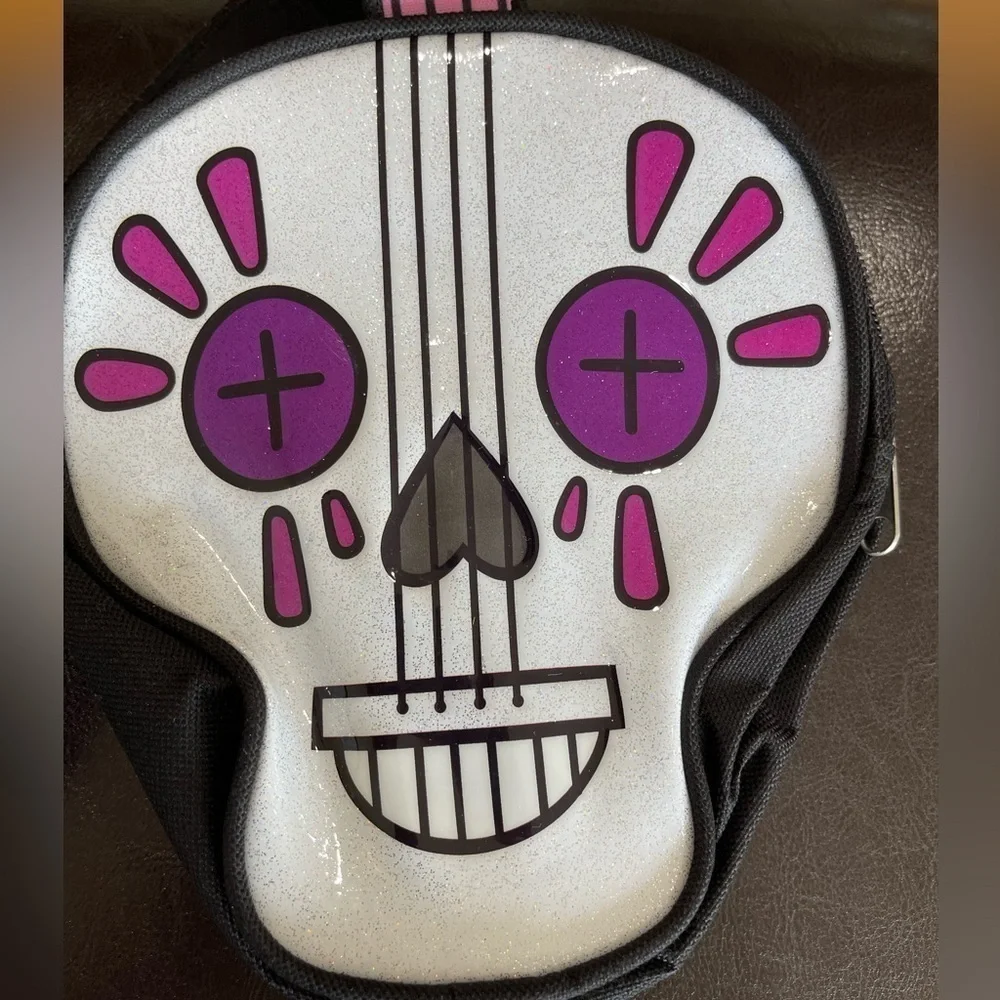 Vampirina Disney Sugar Skull Guitar Crossbody novelty Cosplay Purse